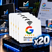 x 20 Google Review Card